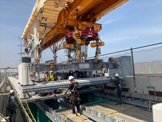 東名阪自動車道弥富高架橋(下り線)の大規模更新